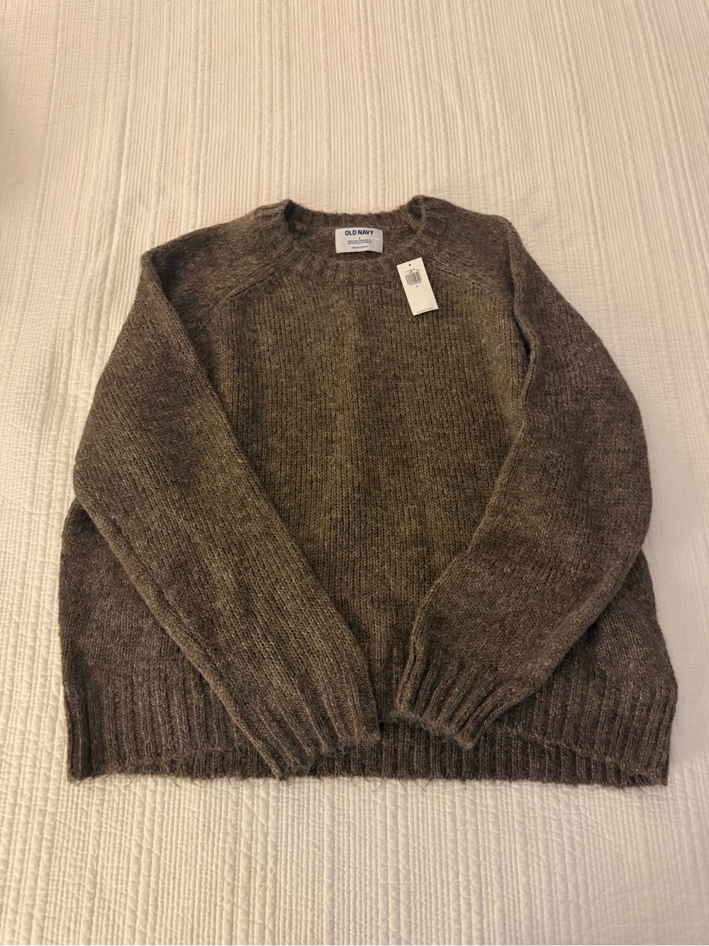 Old Navy Brown Crewneck Sweater